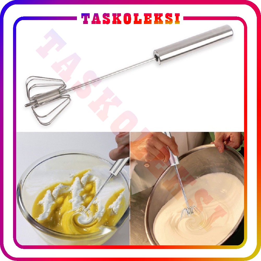 ☛TK☚ R725 Pengocok Telur Better Beater | Kocokan Telur Otomatis Stainless | Mixer