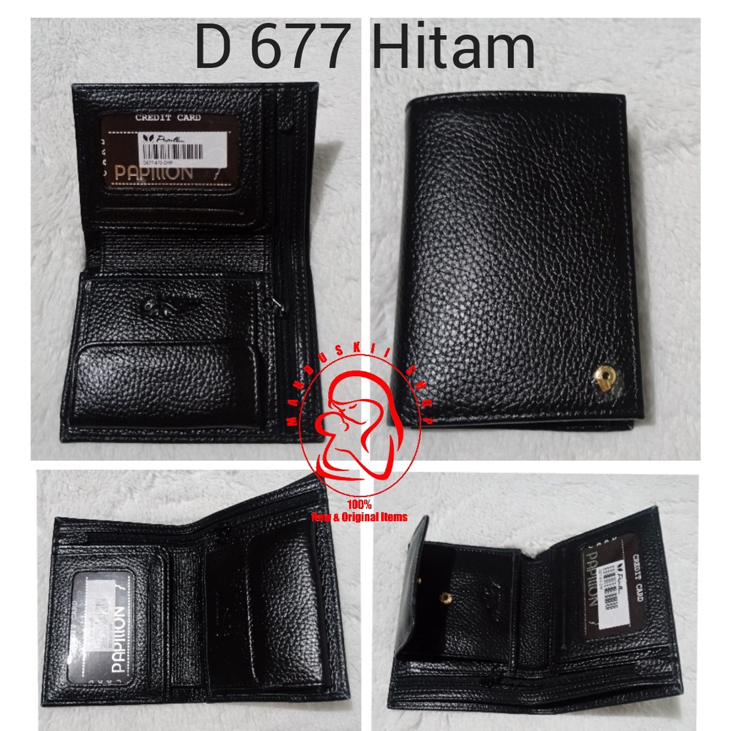 Dompet Pria Papillon D677 New & Original