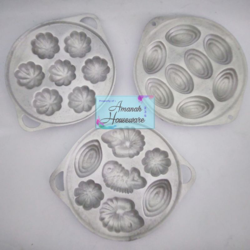 Cetakan Kue Bolu Panggang / Cetakan kue Cubit /  Cetakan Kue Lumpur
