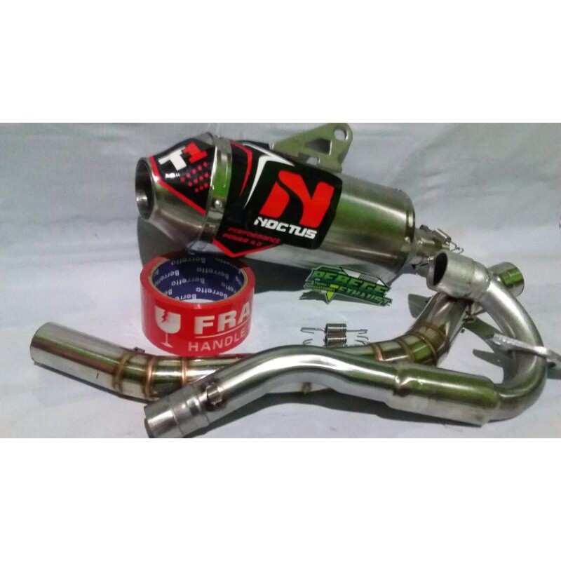 knalpot crf dan klx knalpot NOCTUS T1