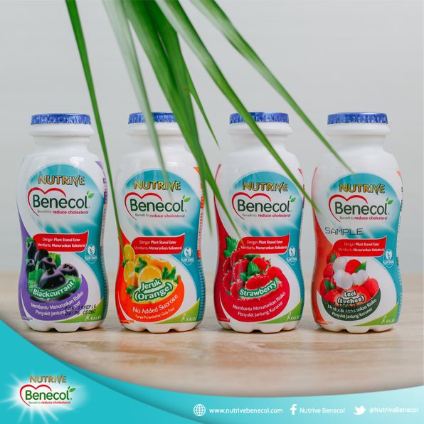 Nutrive Benecol No Added Sugar Smoothies 6x100ml