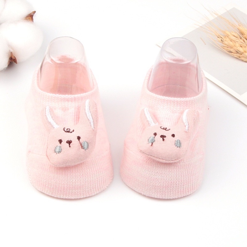 Kaos Kaki Bayi Anak Impor Newborn Socks Lucu karakter Kartun Untuk 0-1 Tahun.