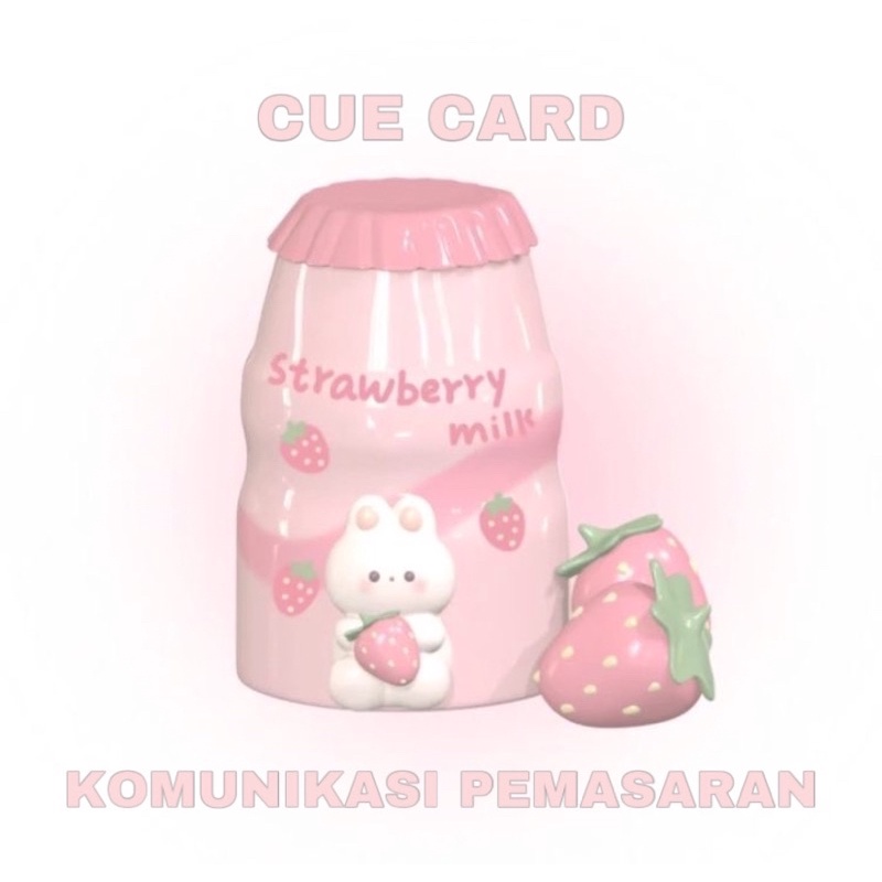 CUE CARD KOMUNIKASI PEMASARAN
