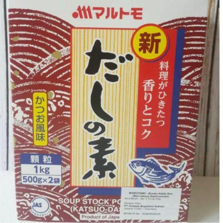 

Tren Kekinian Marutomo Hondashi 100 g │ Dashinomoto Import Dashi Jepang Kaldu Ikan Katsuobushi Kuah