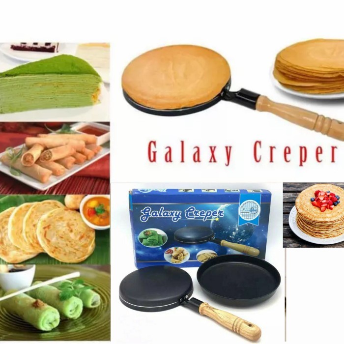 PAN CREPE - Pan Wajan Pembuat Kulit Crepe Maker