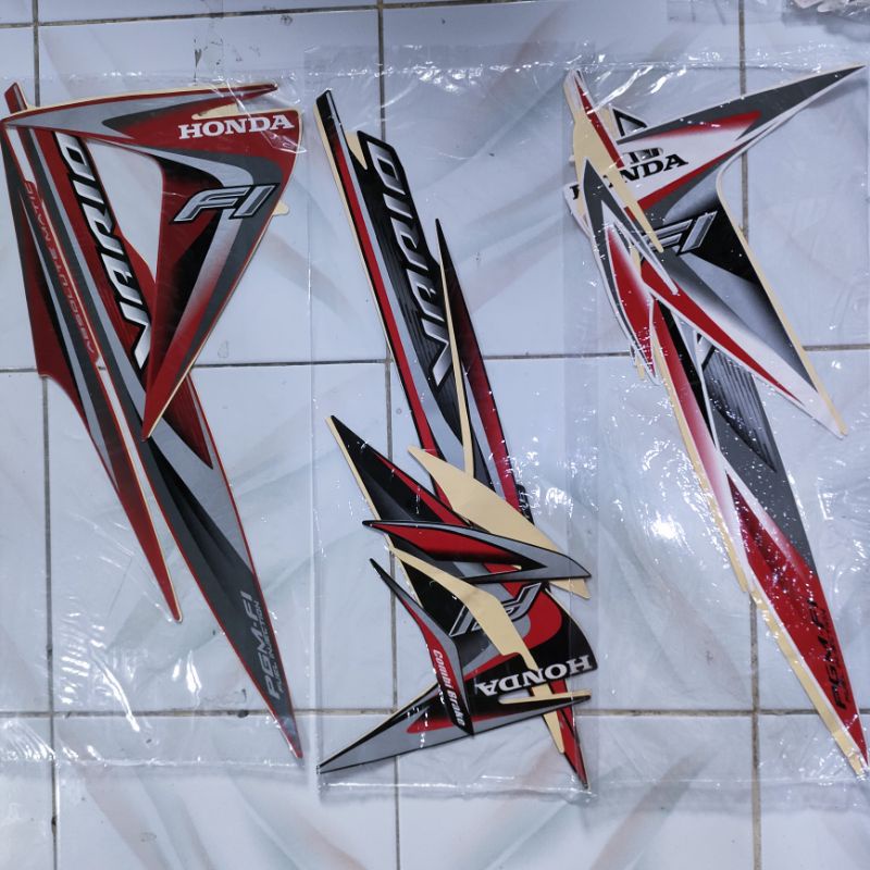 STICKER LIS STRIPING VARIO REMOT 2014 2015 110 injeksi Long | stiker bodi motor vario remot 110 2015