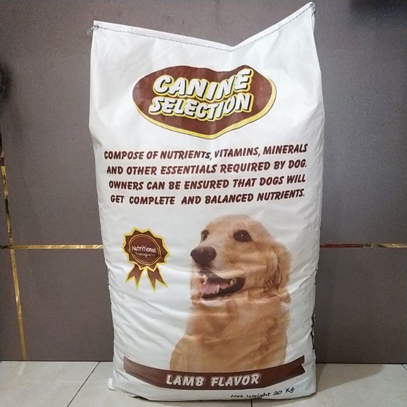 Makanan Anjing Canine Selection Lamb 20kg