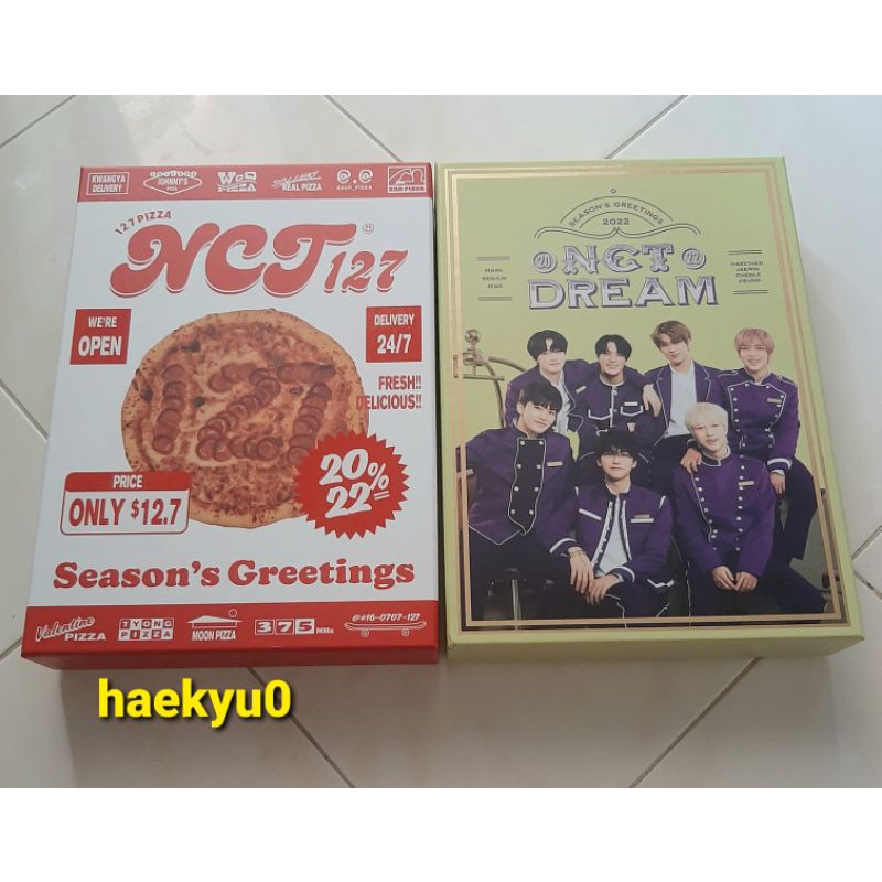 Sharing NCT 127 NCT DREAM Seasons greeting 2022 smtore