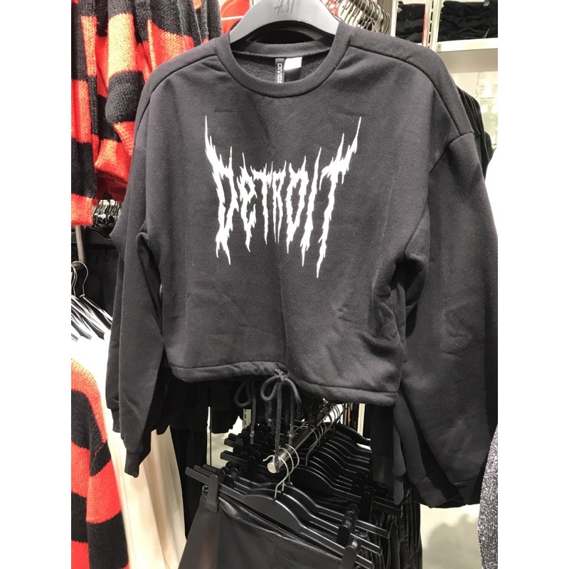 H&M women’s - Sweater crop top Detroit