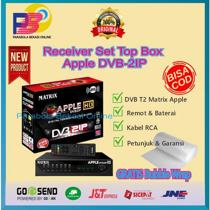Set Top Box DVB T2 Matrix Apple DVB - 2IP