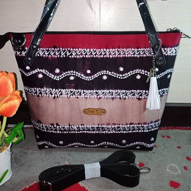 Totebag Sasirangan bordir