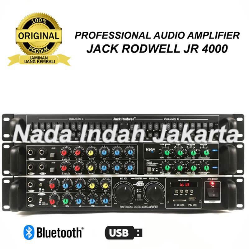 Power Amplifier JACK RODWELL JR 4000 - Ampli JR4000