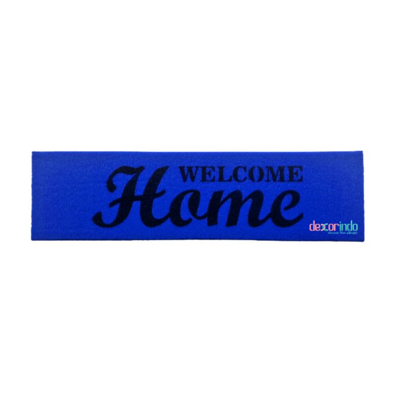 DEXORINDO - KESET WELCOME HOME PRINT - keset welcome | karpet-BIRU TUA