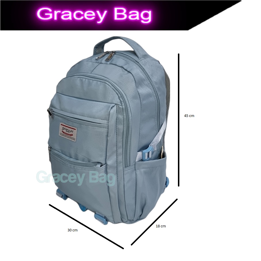 GB-71419E Tas Ransel Anak Perempuan / Remaja Silvergirl