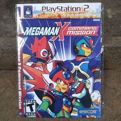 kaset PS2 Megaman X command mission