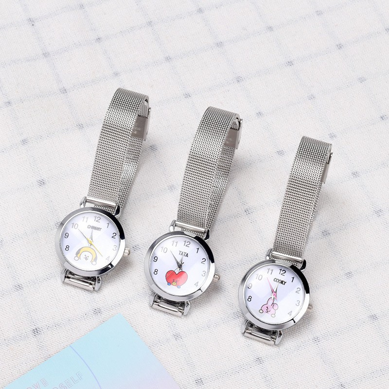 0111 Jam Tangan BT21 Jam BTS Jam KPOP