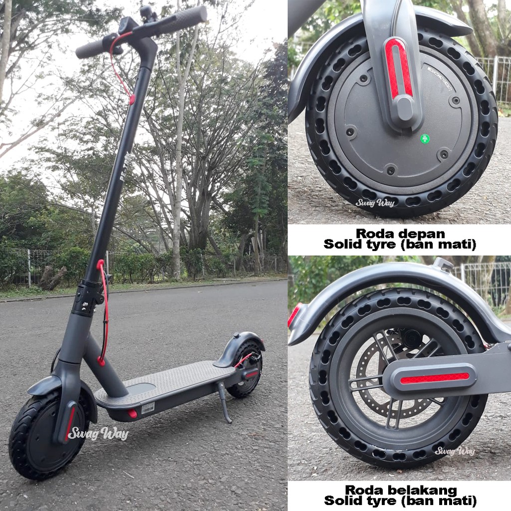 elektrik skuter ringan mirip xiaomi mijia skute listrik 8 5 inch  wheel foldable electric scooter