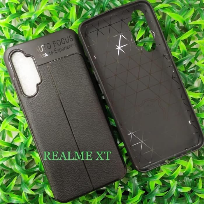 REALME 5/ REALME 5i/REALME 5 PRO/X2 PRO/REALME X/XT CASE SOFTCASE AUTO FOKUS LEATHER KULIT JERUK