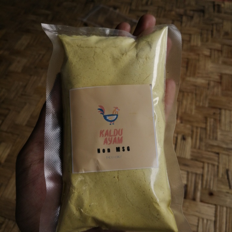 

Kaldu Ayam Non MSG Isi 100 Gram Halal / Penyedap Rasa / Kaldu Non MSG / Bumbu Dapur / Bumbu Masakan
