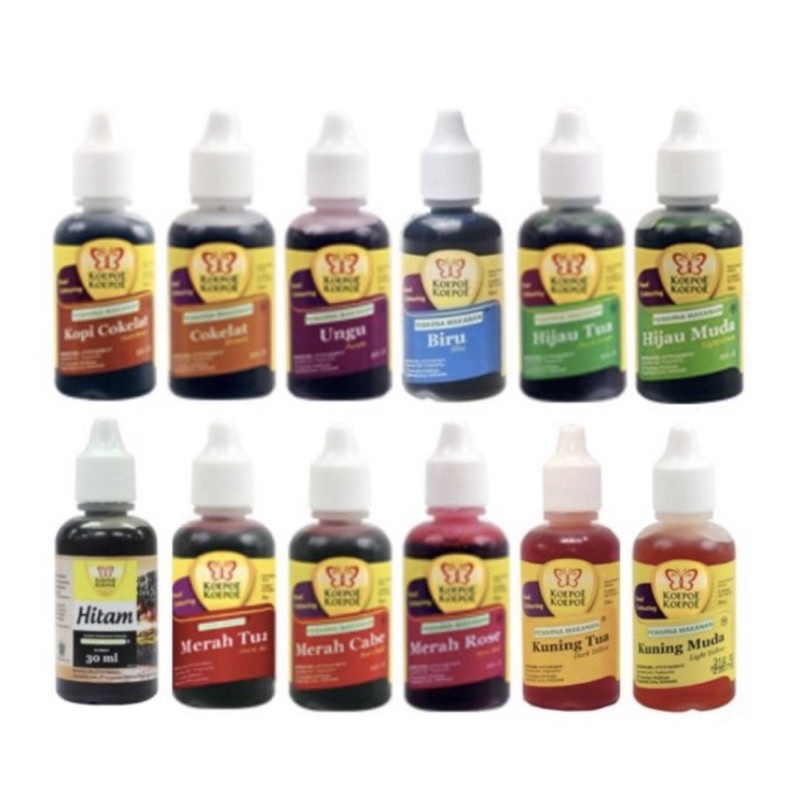 PEWARNA MAKANAN KOEPOE KOEPOE 30 ML