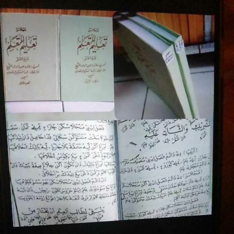 kitab ta'limul muta'alim ta'lim terjemah salafiyah lugot Melayu 1set