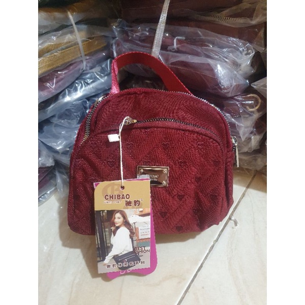 Tas chibao selempang kanvas CBAO 7701-22-21#(kanvas)