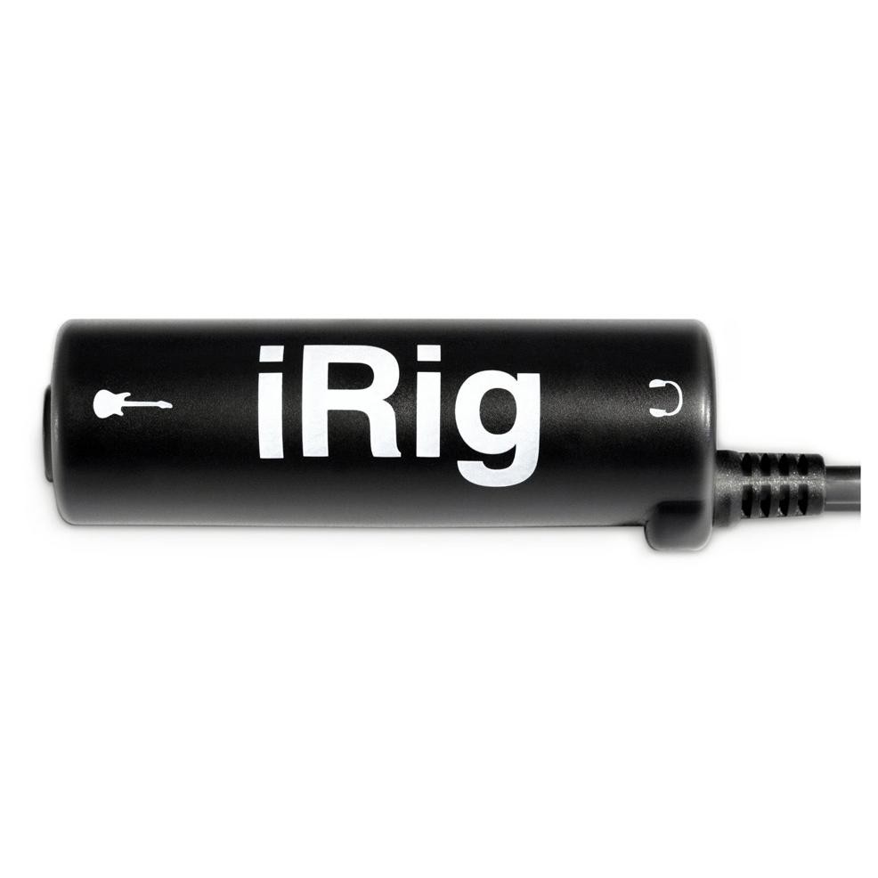 iRig AmpliTube Guitar Interface Adapter for iPhone /iPod Touch/iPad - FGHGF - Black - PRO