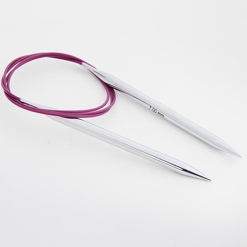 KnitPro Nova Metal - Alat / Jarum Rajut Fixed Circular Needles 25 CM