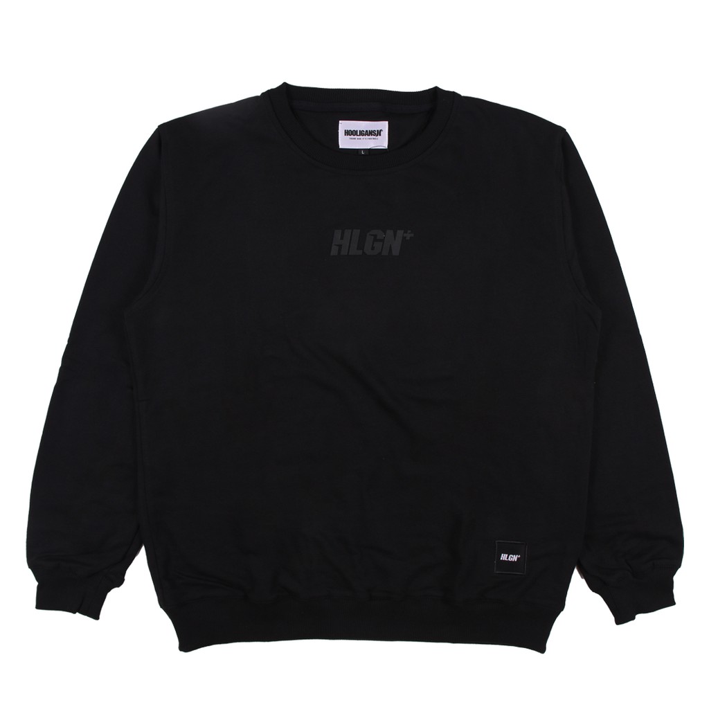 HOOLIGANS Sweater Crewneck RAW HLGN 21.1 Black