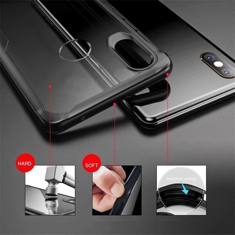 Fuze Acrilyc Protection Case Xiaomi Redmi Note 7/Note 8/ 8 Pro/Note 9/ 9 Pro Shockproof Case