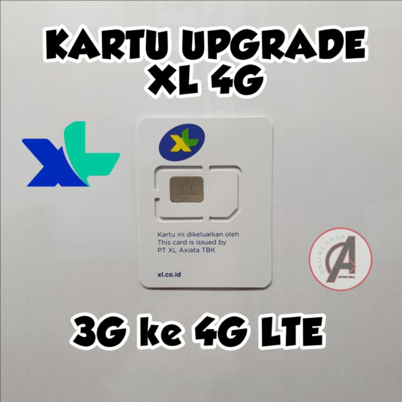 Kartu upgrade XL dari 3G ke 4G