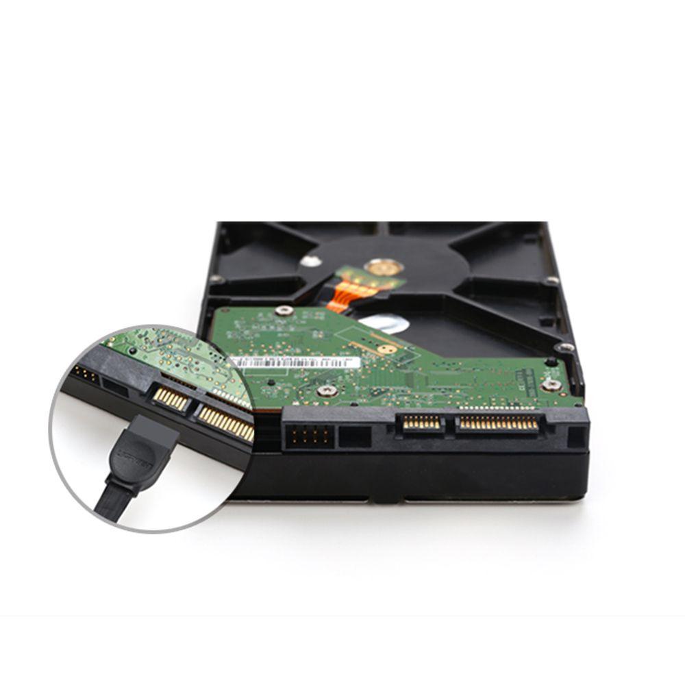 AUGUSTINA Kabel SATA Kabel 6GB/S Kabel Sudut Kanan Kabel HDD SSD