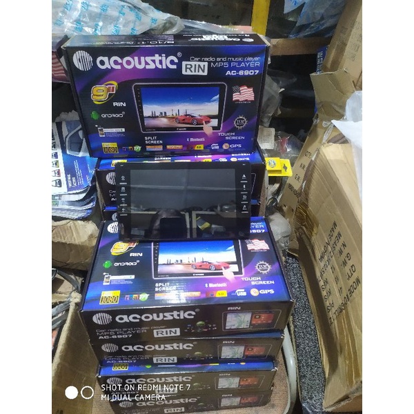 TV android 9 inch ram 4 Acoustic