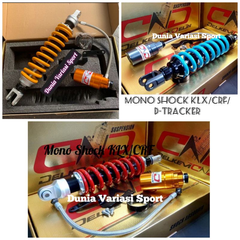 Mono Shock KLX, D-TRACKER,CRF Shock Belakang Tabung Pisah Original