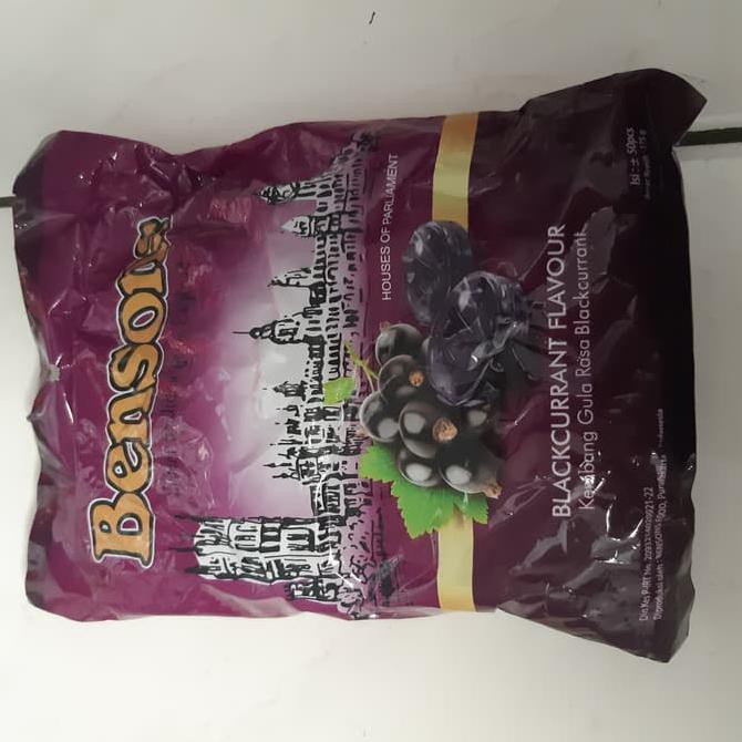 Ayo Promo Permen Jadul Benson Blackcurrant Termurah Murah