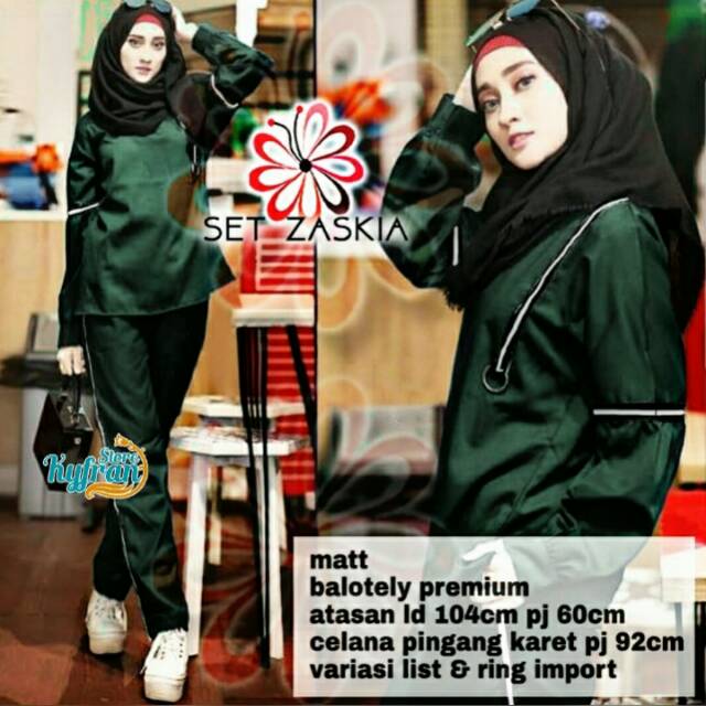 Setelan Zaskia, balotely premium