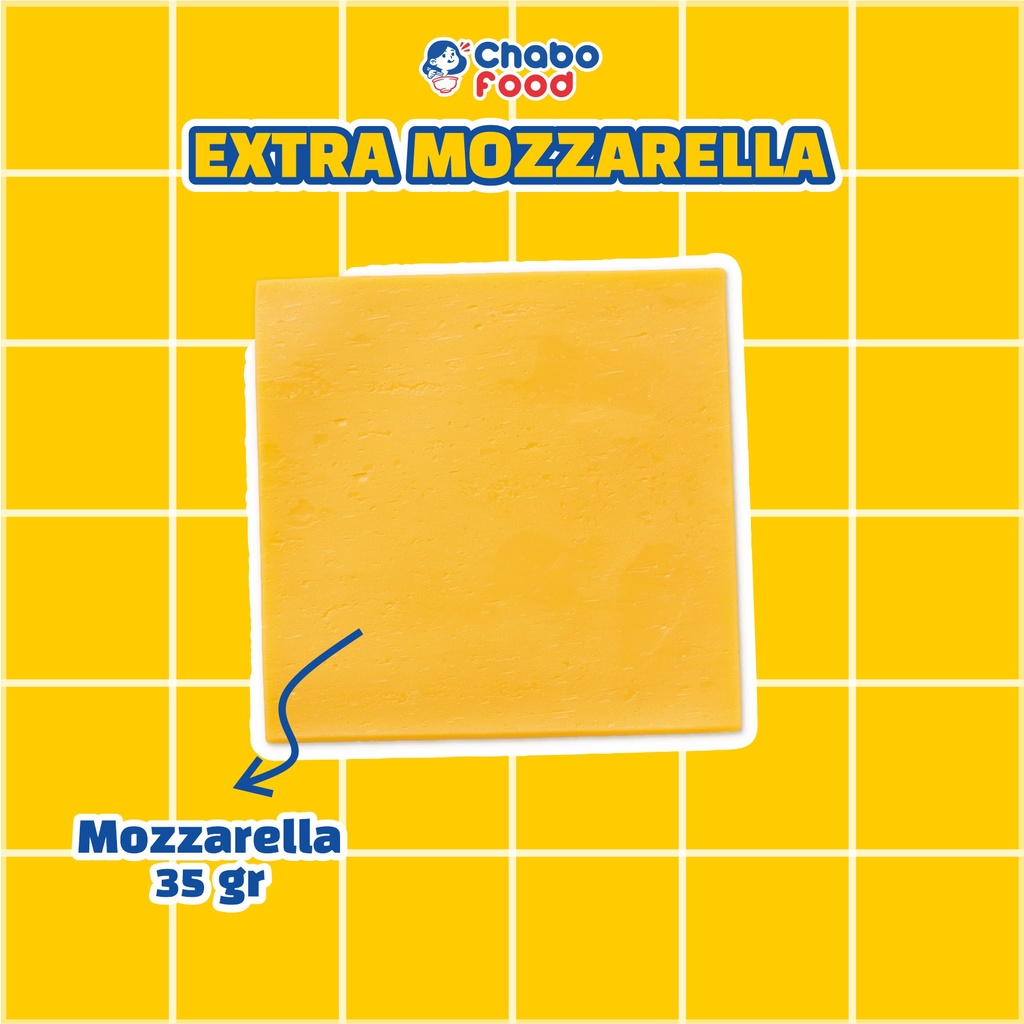

CHABO FOOD EXTRA KEJU MOZZARELLA 35GR
