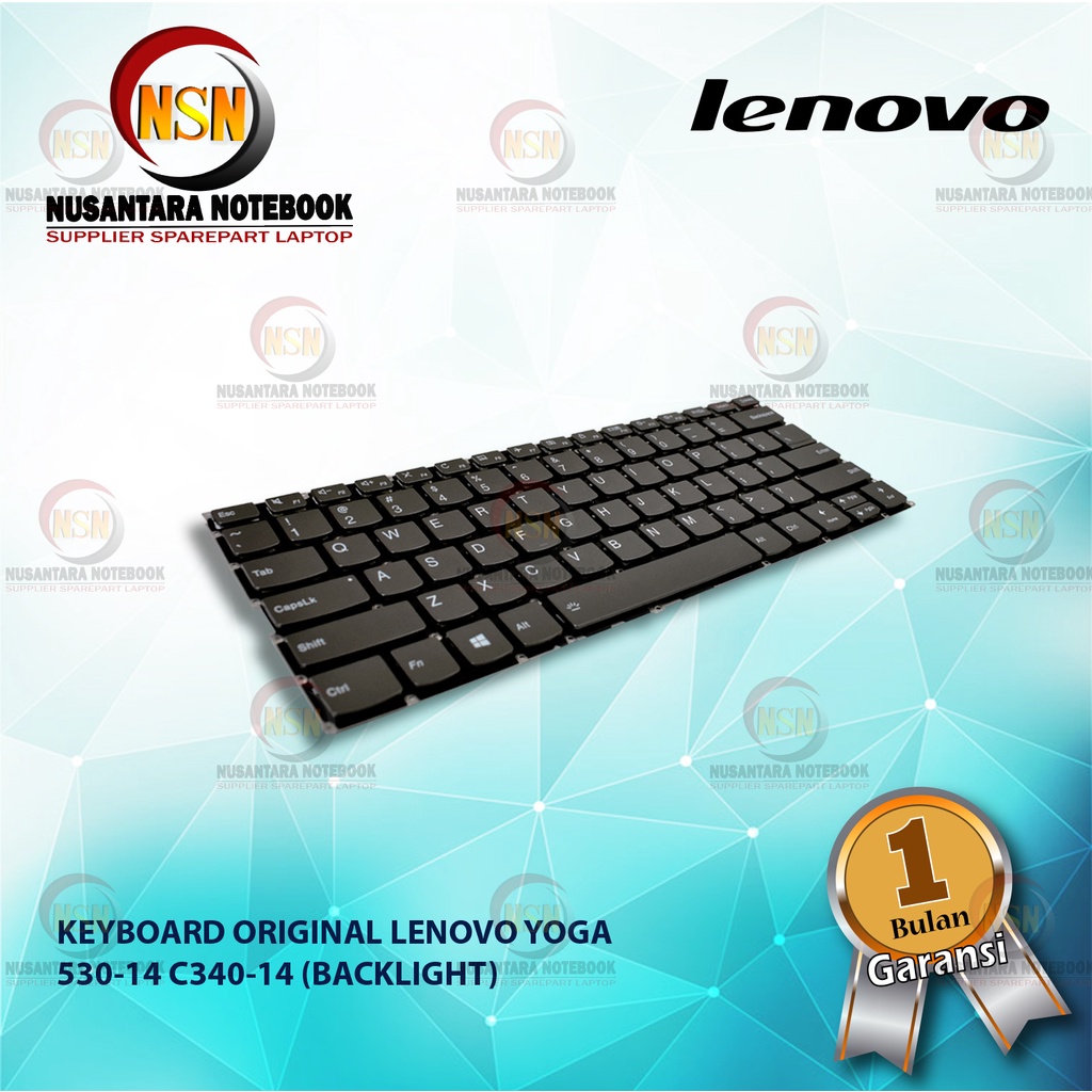 Keyboard Laptop Lenovo YOGA 530-14 C340-14 (Backlight)