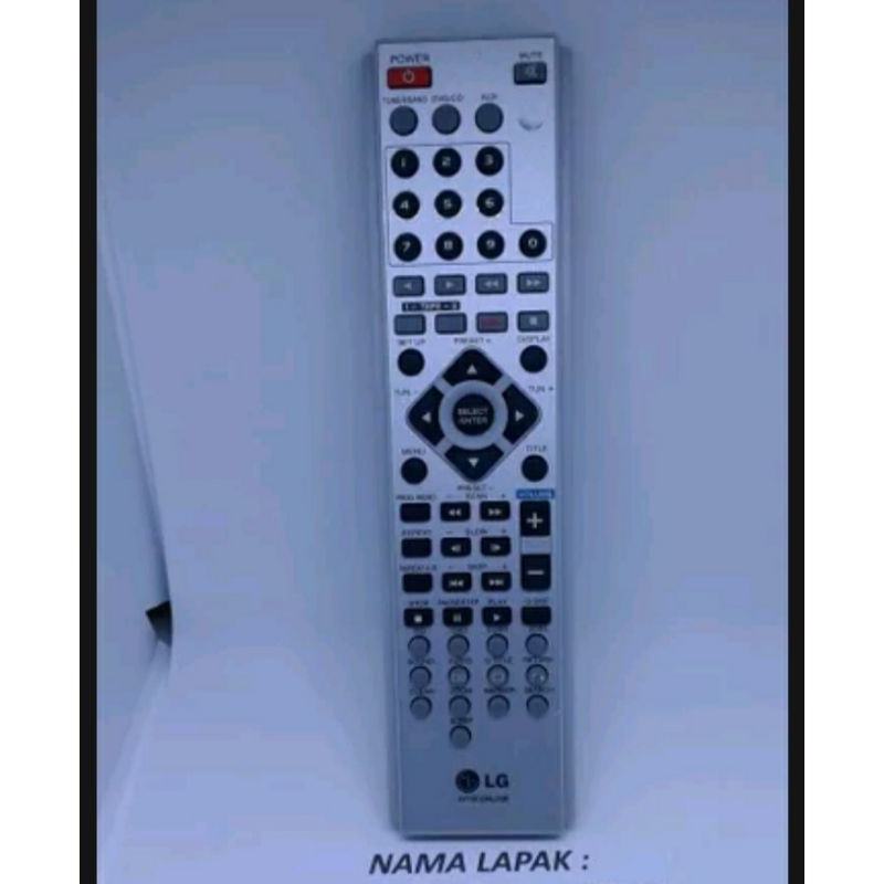 REMOTE REMOT DVD HOME THEATER LG 671 ORIGINAL ASLI