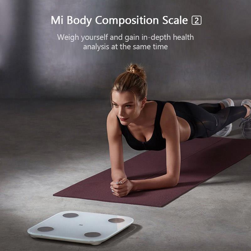 xiaomi mi smart scale 2 timbangan badan digital xiaomi body fat scale 2 timbangan pintar mi scale