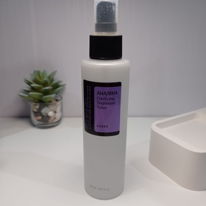 COSRX AHA/BHA Clarufying treatment toner preloved. exp 18 Januari 2024