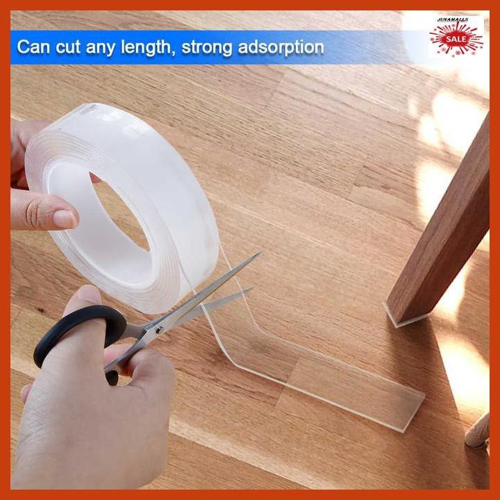 

GUARDBUMPER- DOUBLE TAPE NANO MAGIC TAPE BENING TAHAN AIR 30MMX1M ACRYLIC WASHABLE -OTOMOTIF.