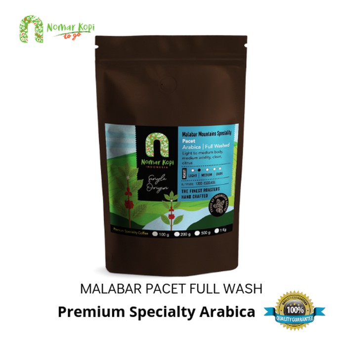 

Nomar Kopi-SO Speciality Arabica Malabar Pacet Full Wash 200 Gr