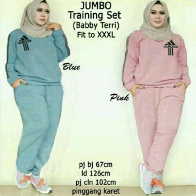 setelan lengan panjang adidas baju senam muslimah zumba muslim gym fitness hijab sport adidas nike i