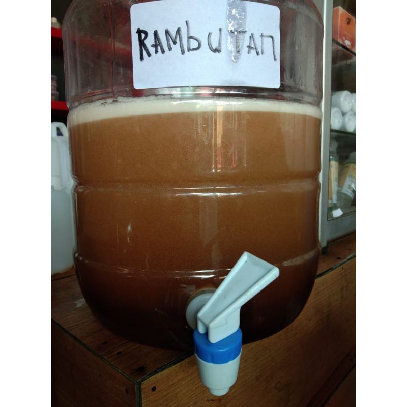 Madu Mentah Nektar Rambutan - Mentah Murni Asli 1kg