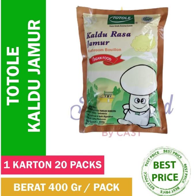 

[[COD]] Kaldu Jamur TOTOLE (400Gr) BERKUALITAS Kode 1098