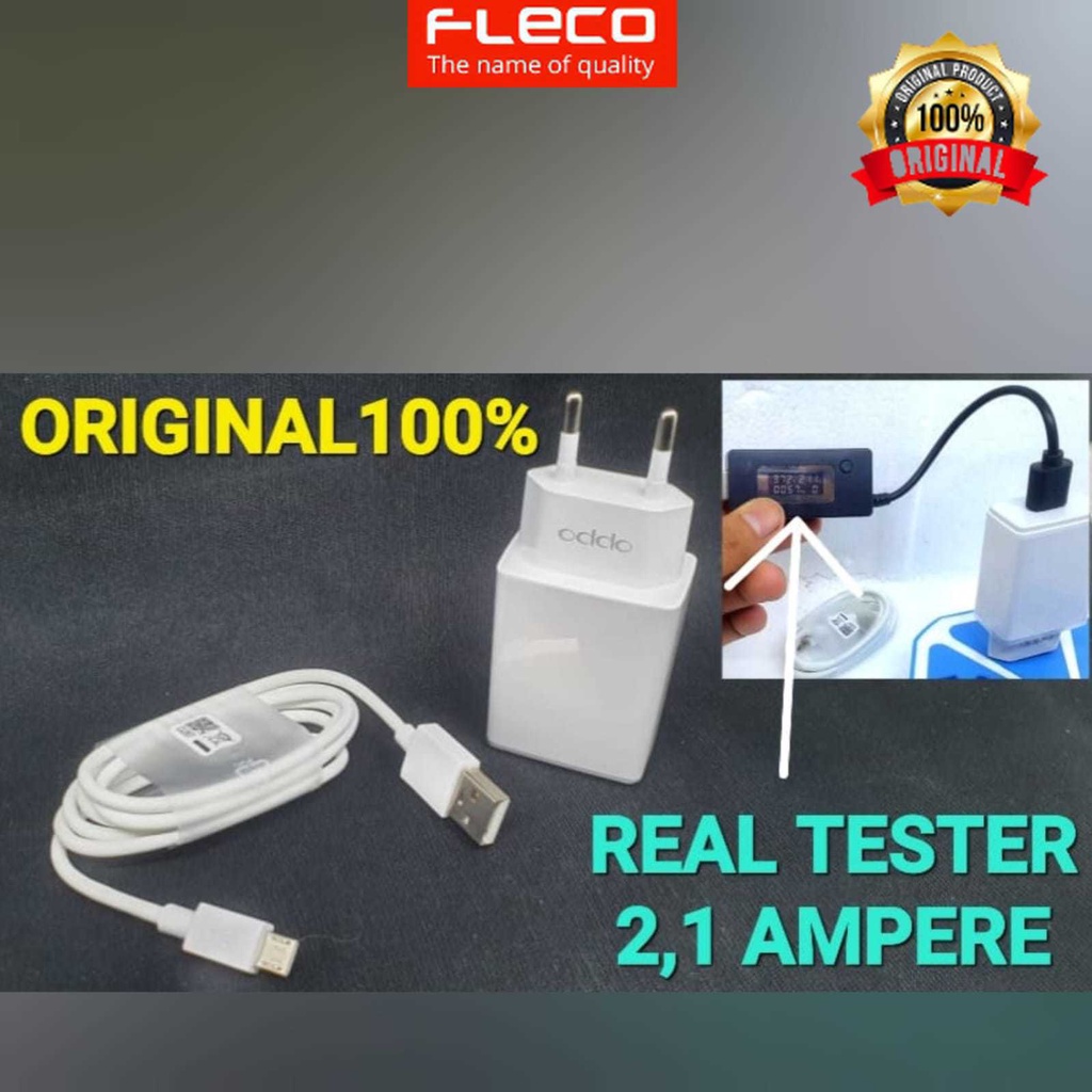 CHARGER ORIGINAL100% KWALITAS REAL COPOTAN HP OPPO A57, A83, A71, A39, A37, A3s, A7, A5s, Neo7, F5, 