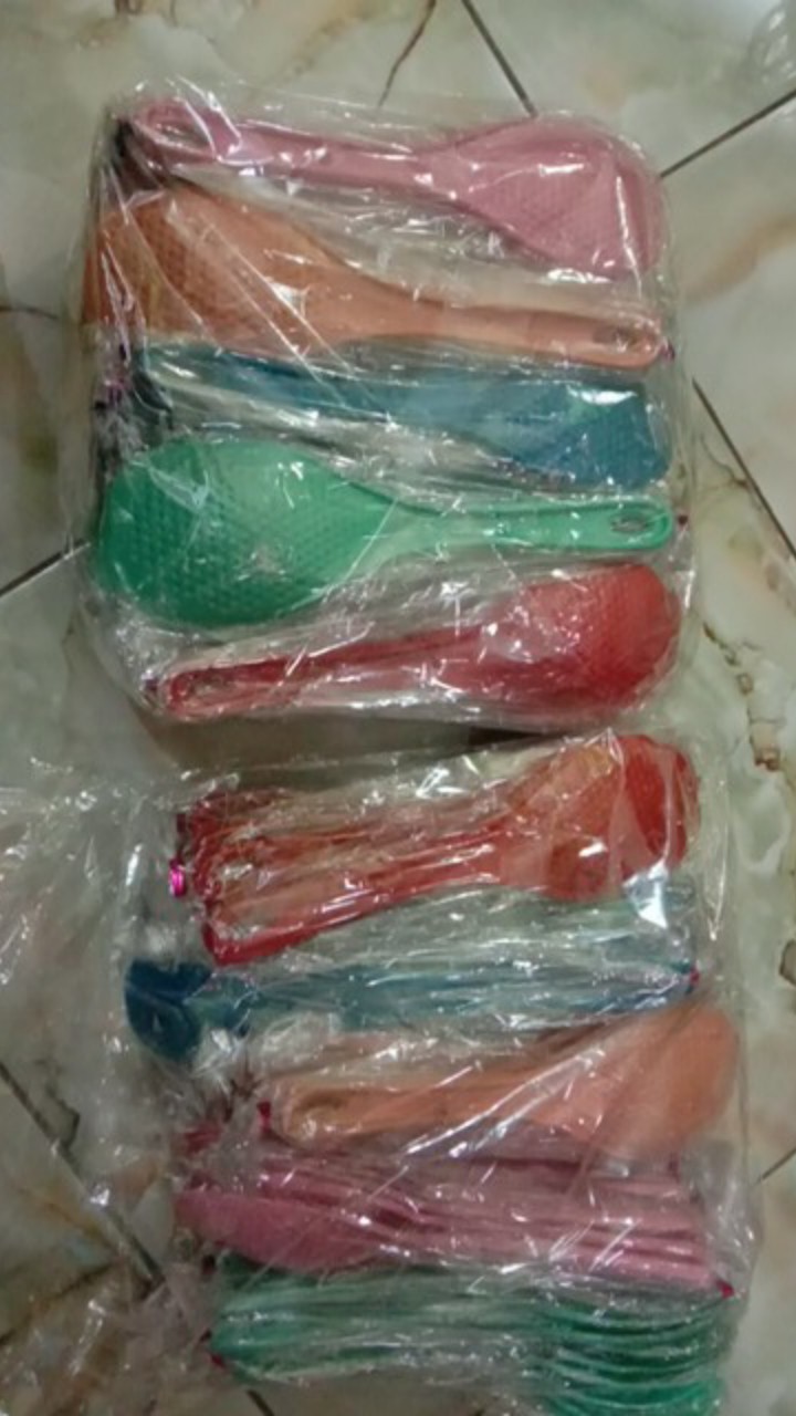 Isi 50 Pc Souvenir Pernikahan Centong/sovenir Centong Nasi/magicom/mejikom/tanaka/anti Lengket + Kut