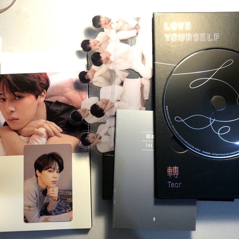 [ preloved album ] album bts tear y o u r photocard / pc jimin