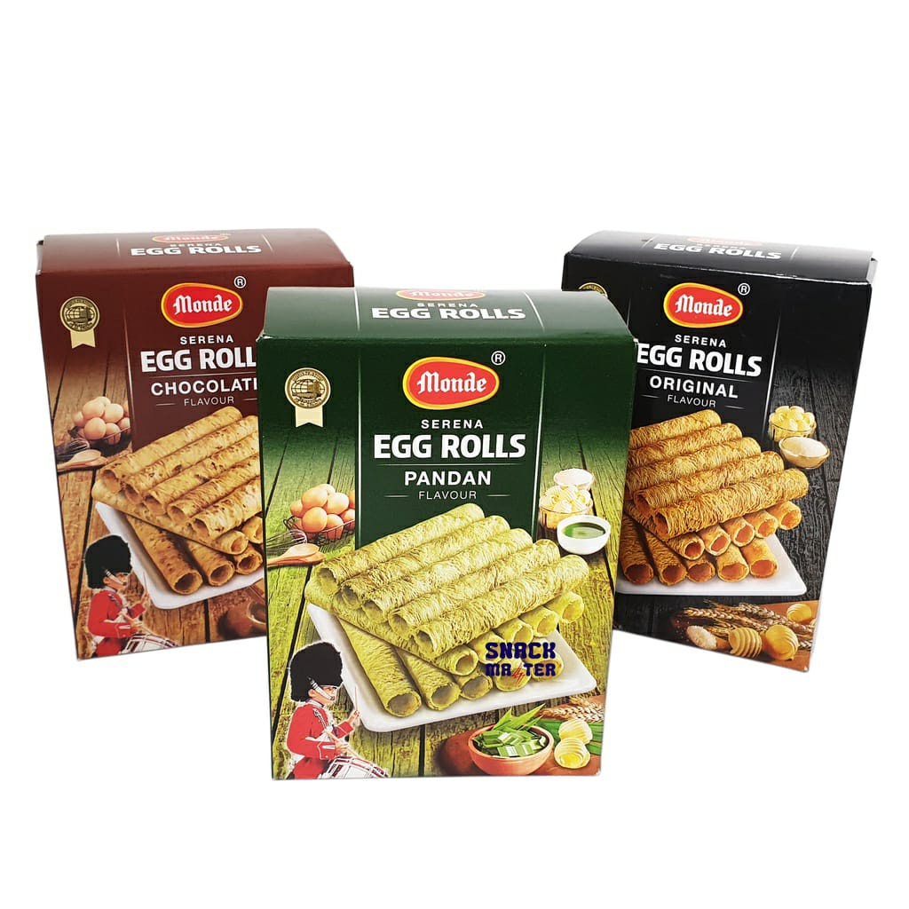 

Monde Serena Egg Roll Box Biskuit Rolls - Netto 70 gr